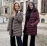 Sesil kabát bordó – Női télikabát dupla cipzárral és kivehető belső résszel – Innova Fashion – 5. kép